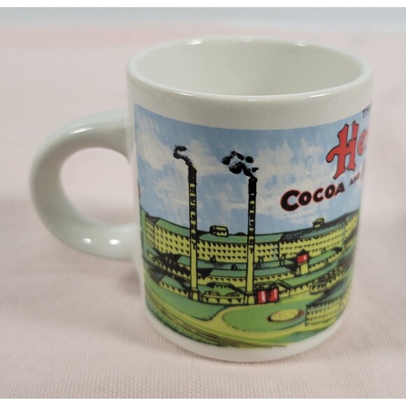 Hershey's Milk Chocolate Cocoa Factory Mini Coffee Cup / Mug - Picture 3 of 9